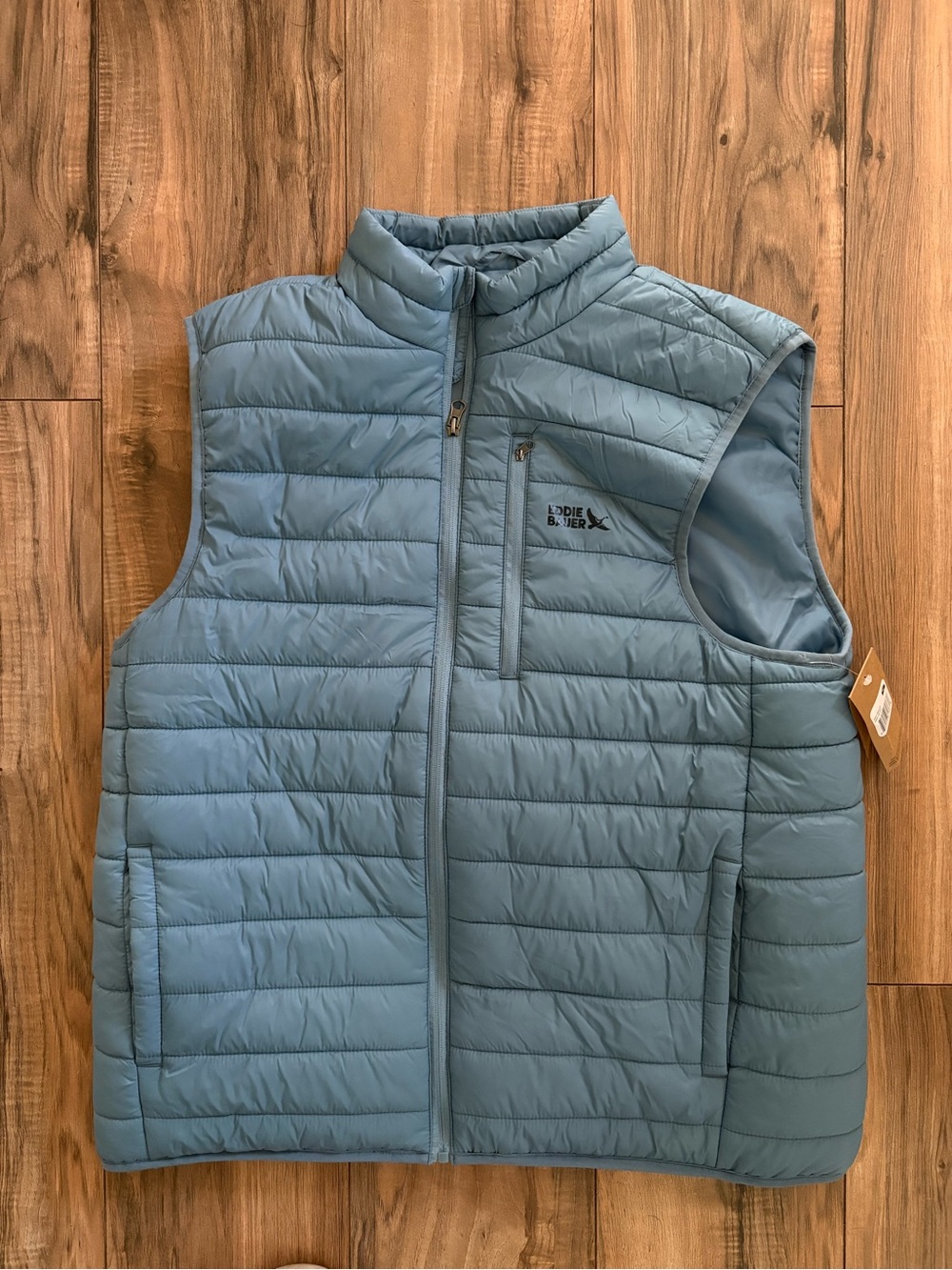 Eddie Bauer Baywood Vest Men’s XL NWT Blue Repel Pro Puffer